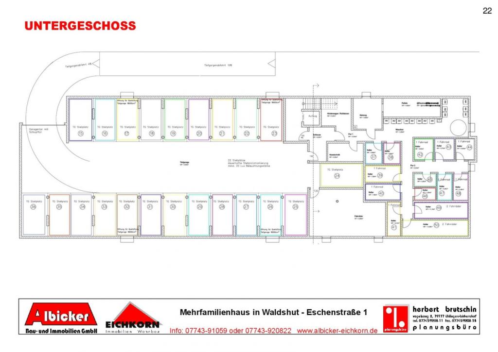 Waldshut-Bergstadt: 2 Zimmerwohnung 1. Obergeschoss mit Balkon ca. 61m² mit Lift zu vermieten - Foto 5
