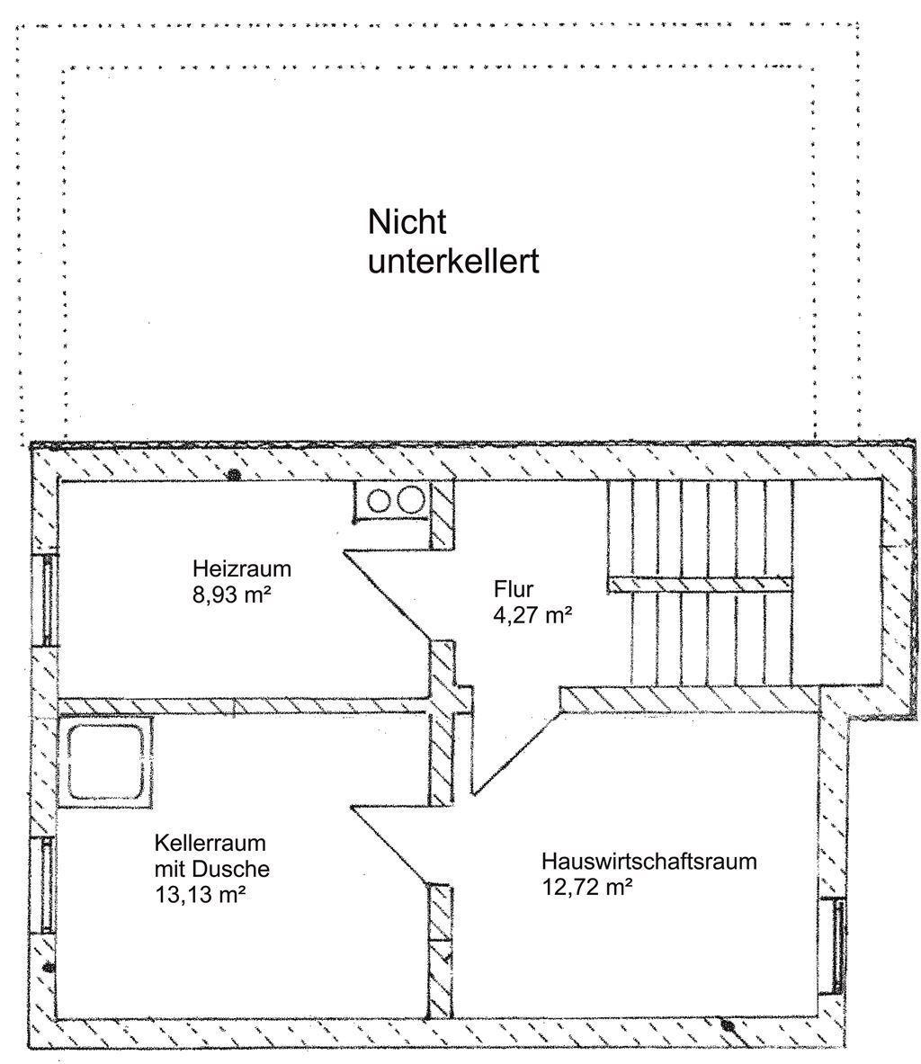 Grundriss Keller