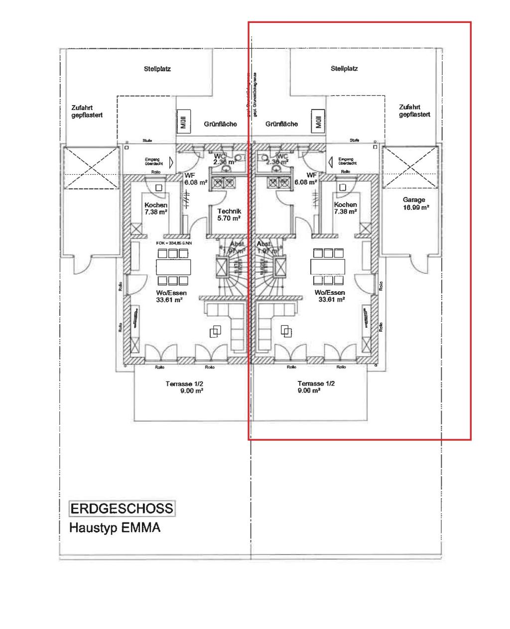 Grundriss Erdgeschoss