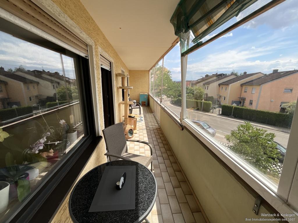 sonniger Süd-West-Balkon