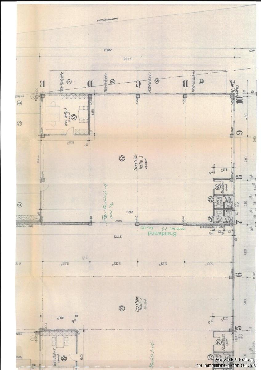 Halle 2 + 3 (zzgl. Büros)