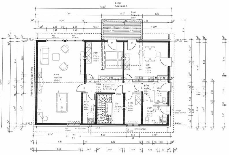 Freundliche und neuwertige 3,5-Raum-Dachgeschosswohnung mit geh. Innenausstattung in Aßlar - Photo 1