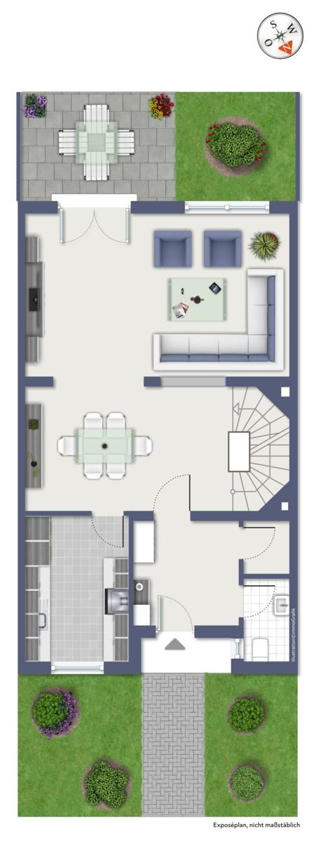 Grundriss Erdgeschoss