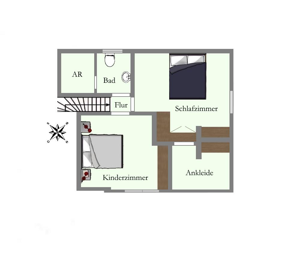 Grundriss Dachgeschoss