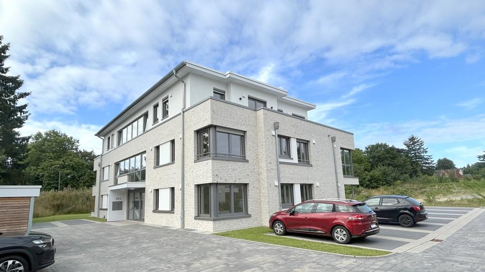 Außenansichten der Häuser