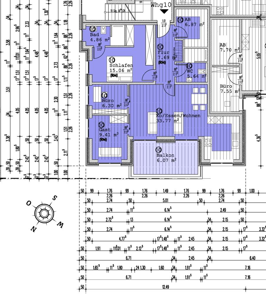 Grundriss Whg. 10