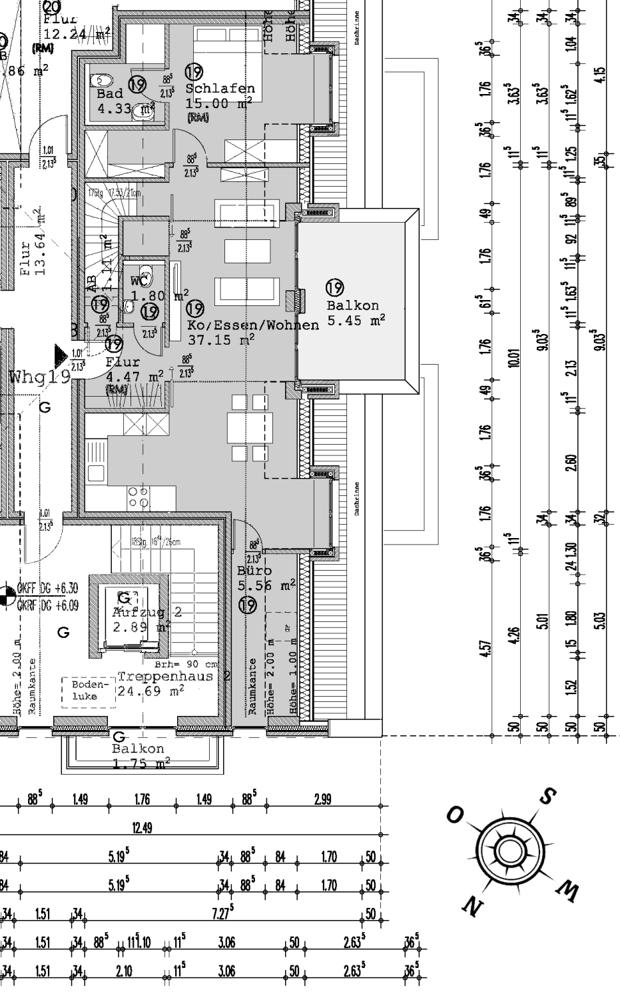Grundriss Whg. 19