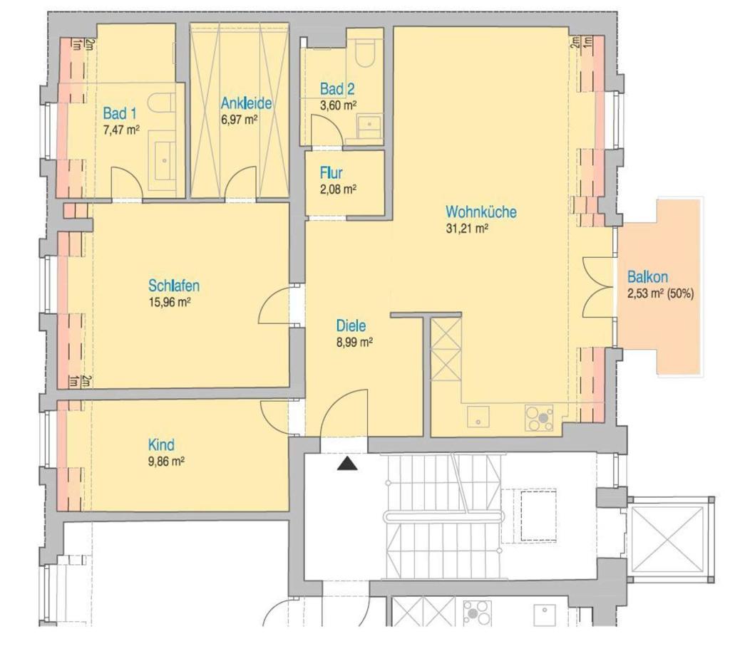 Grundriss 3. Obergeschoss