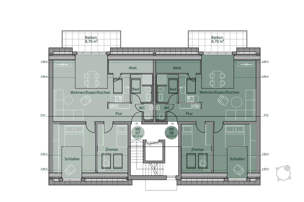 Grundriss Dachgeshoss