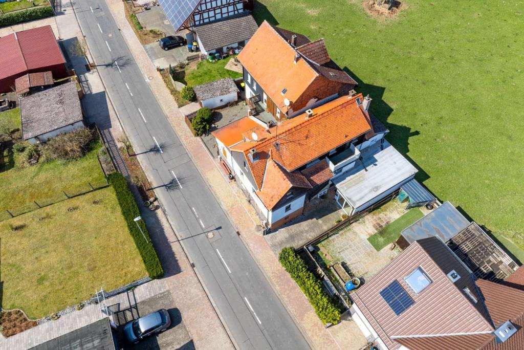 Luftbildaufnahme Haus