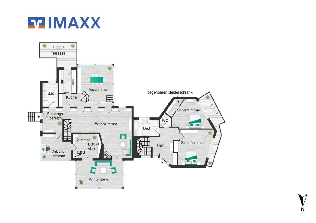 Grundriss Erdgeschoss