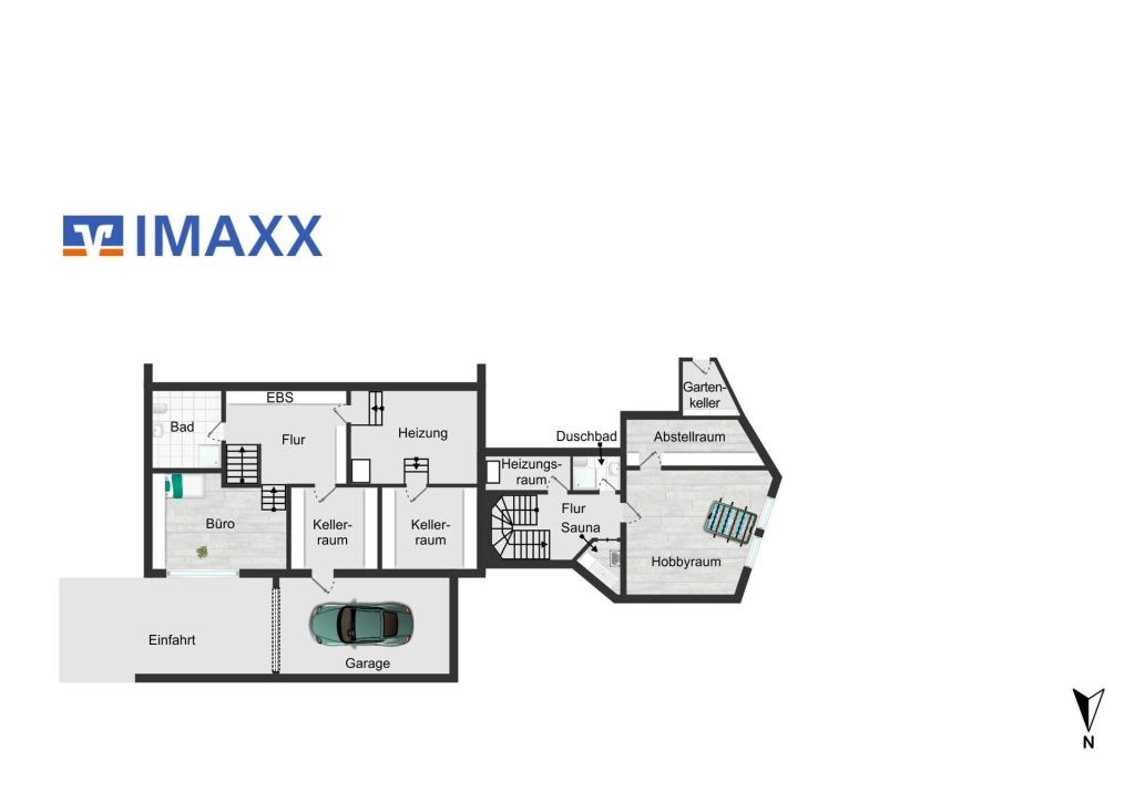 Grundriss Untergeschoss