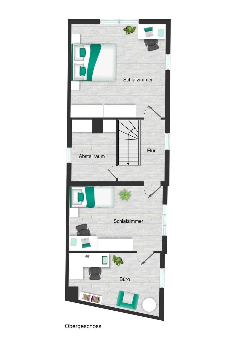 Grundriss Obergeschoss