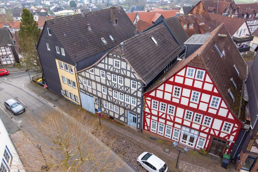 Luftbildaufnahme, Vorderseite