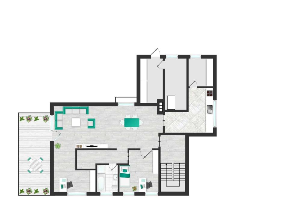 Grundriss KG 