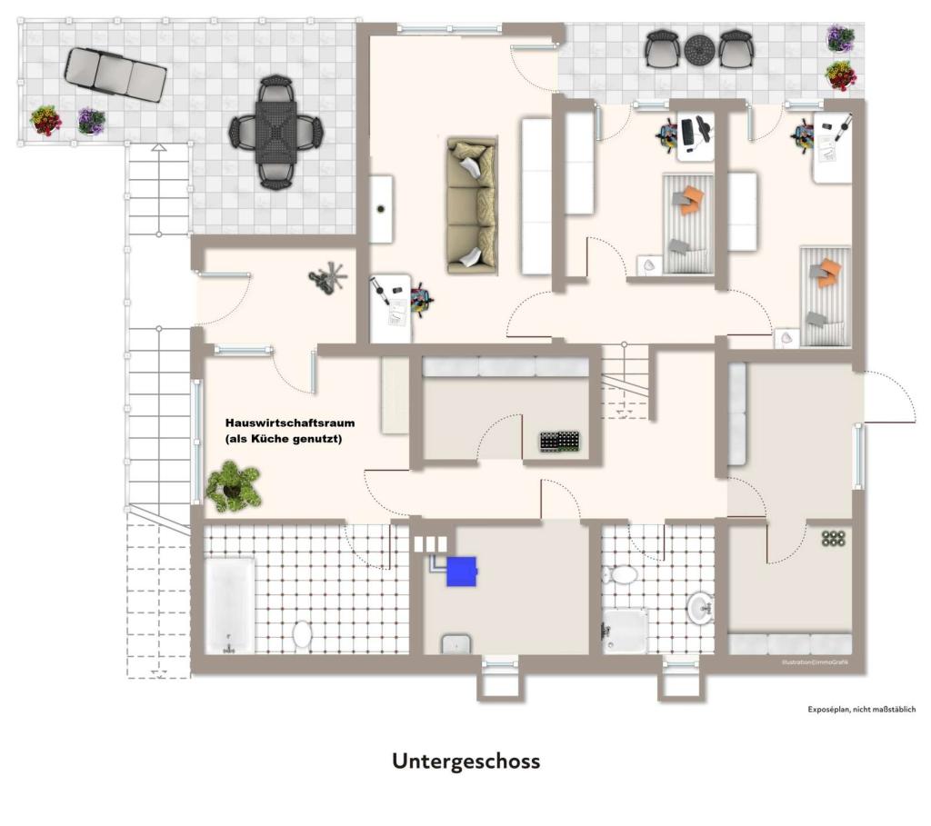 Grundriss Untergeschoss
