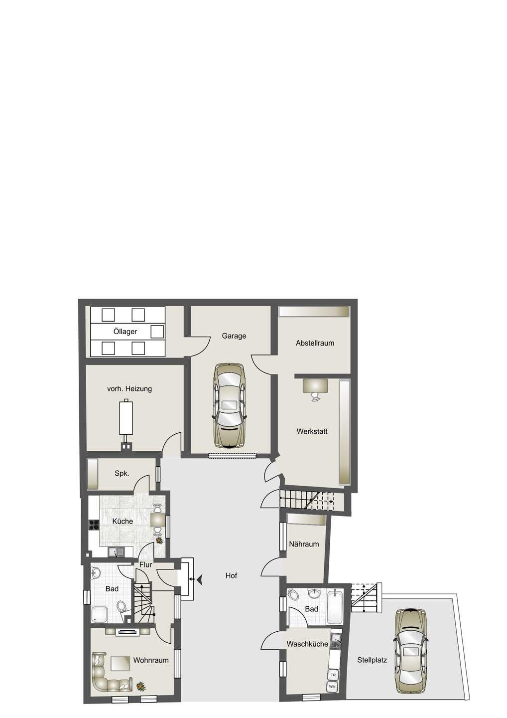 Grundriss Erdgeschoss