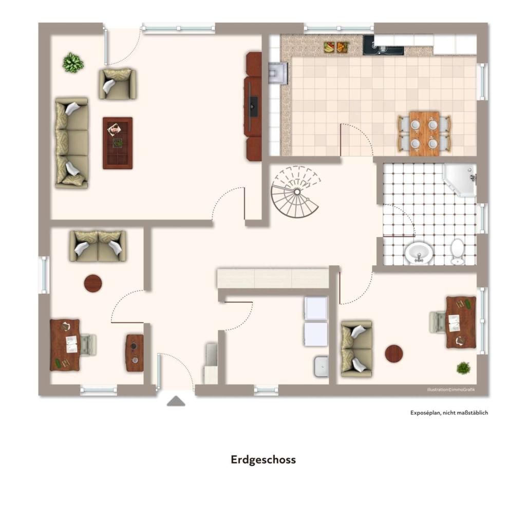 Grundriss Erdgeschoss