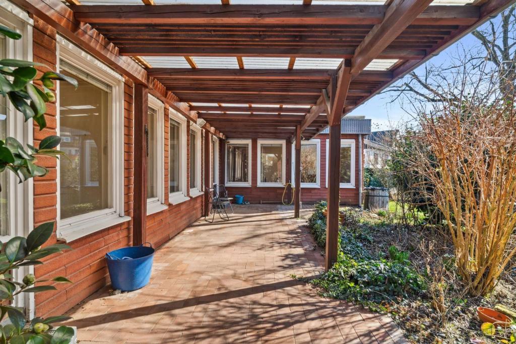 Ansicht überdachte Terrasse