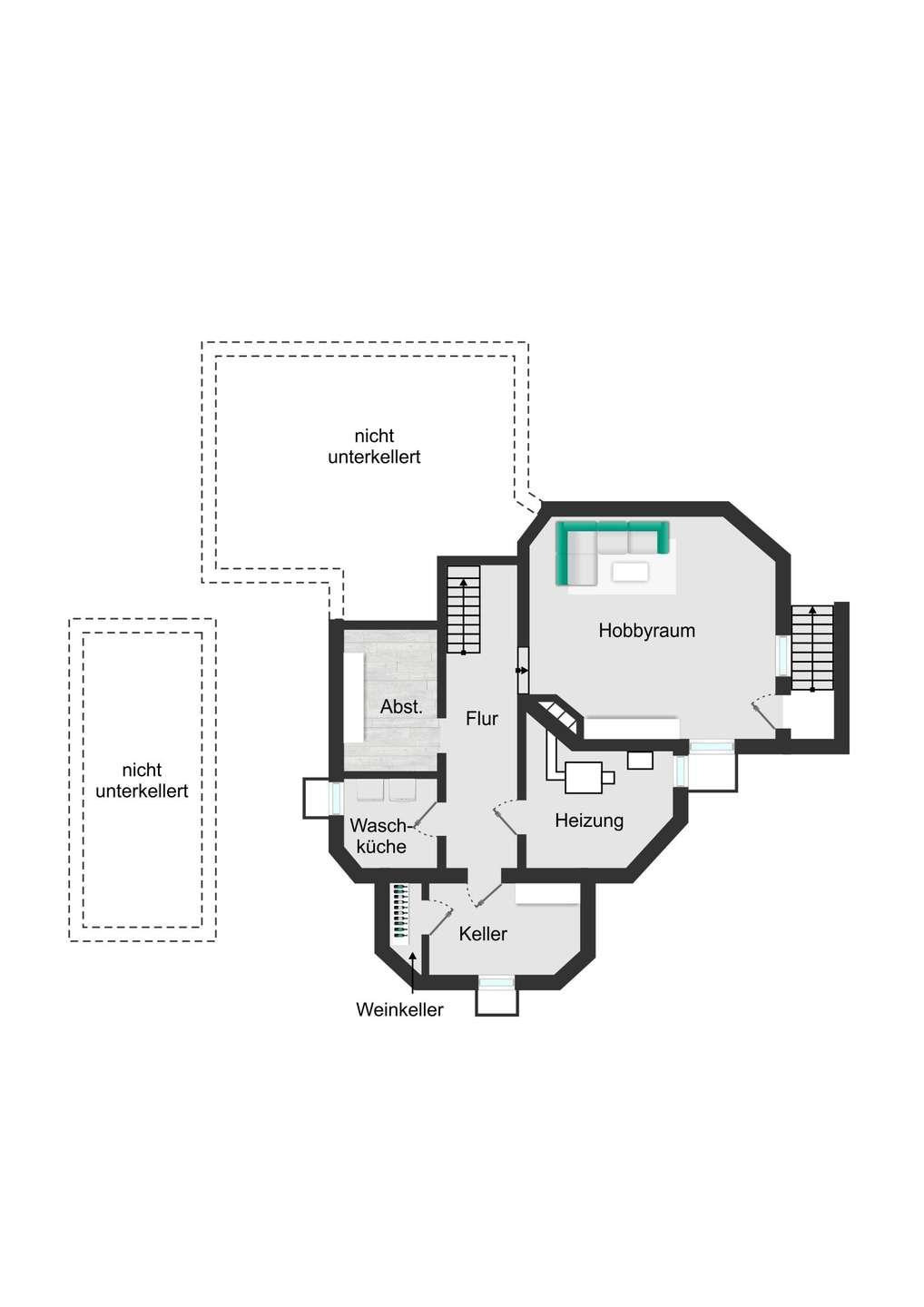 Grundriss KG 