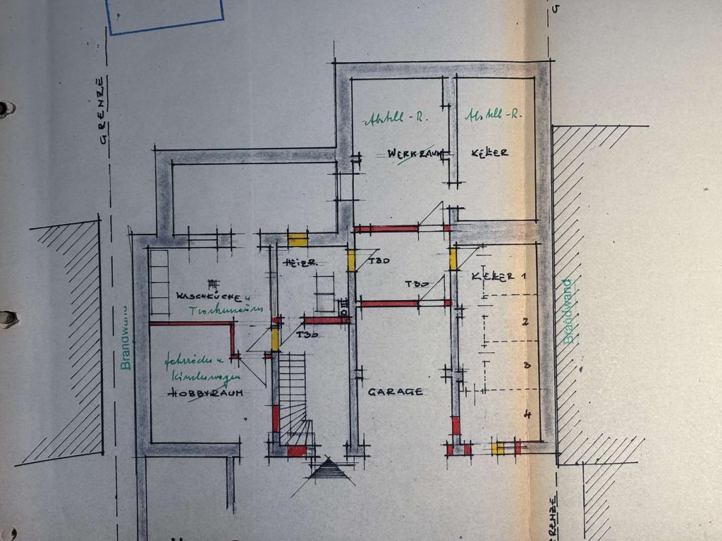 Grundriss Hinterhaus Keller