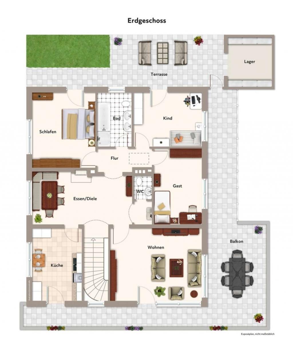 Grundriss EG