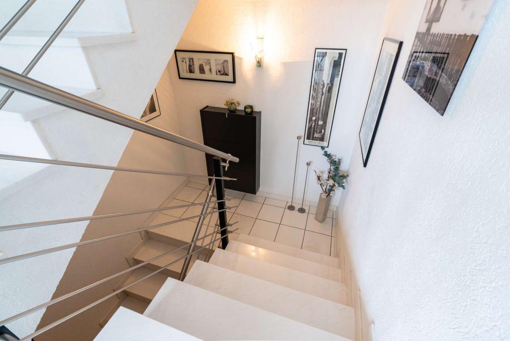 Treppe zu den Kellerräumen