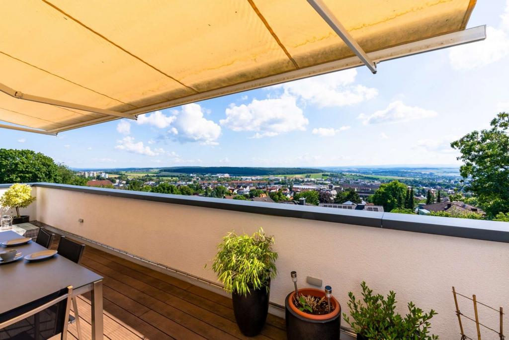 Terrasse mit Panoramablick