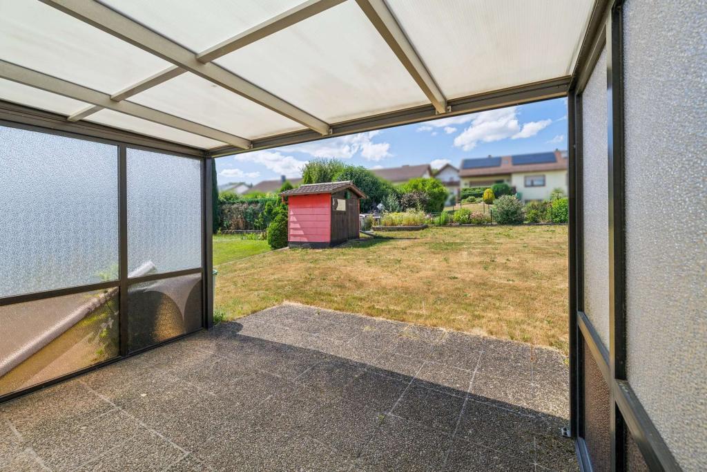 überdachte Terrasse