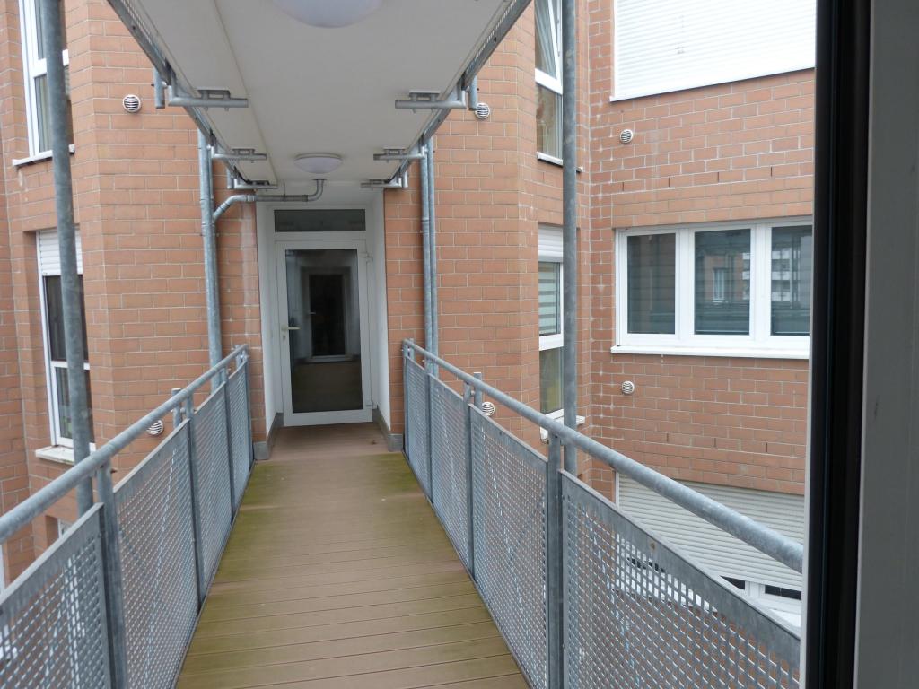 Vom Fahrstuhl zur Wohnung