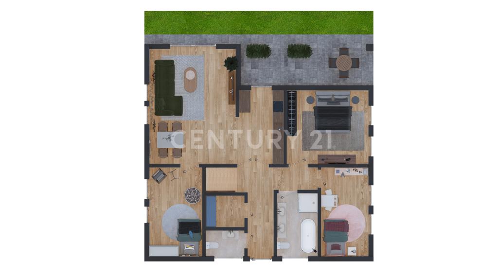 Grundriss Idee DG