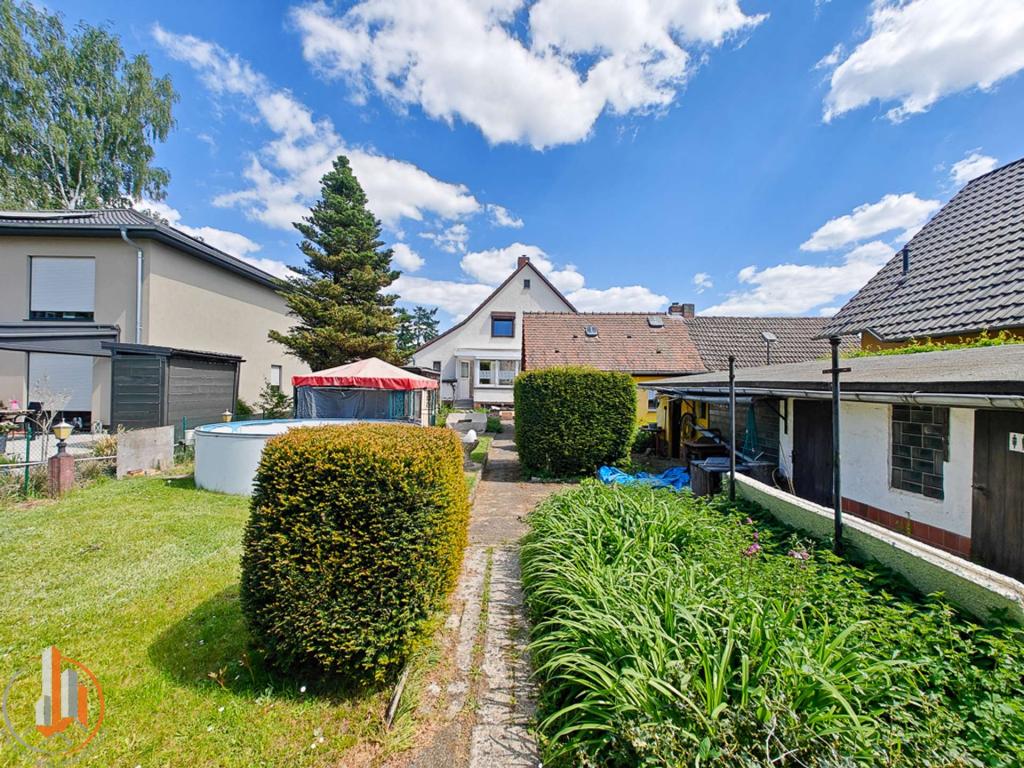 Blick zum Haus