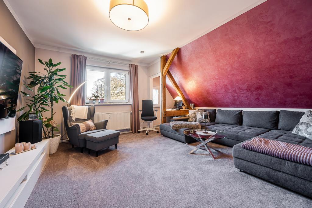 Vermietete Wohnung im DG