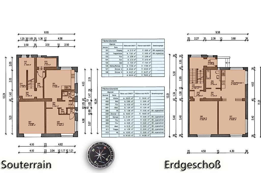 Grundriss - Ca.-Angaben