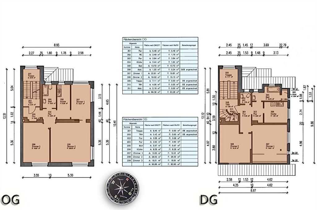 Grundriss - Ca.-Angaben