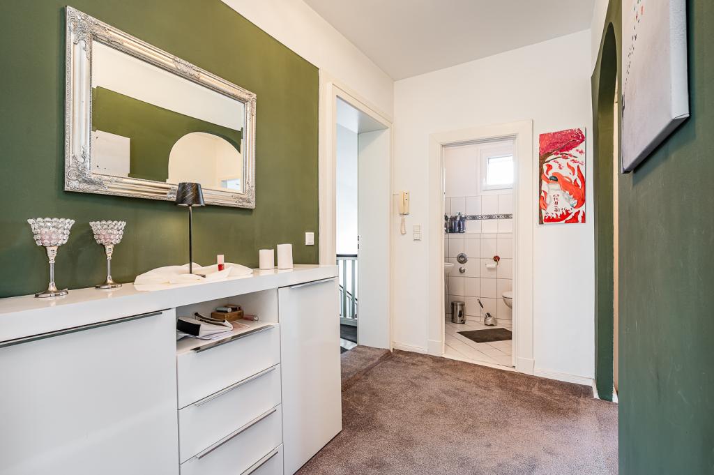 Vermietete Wohnung im DG