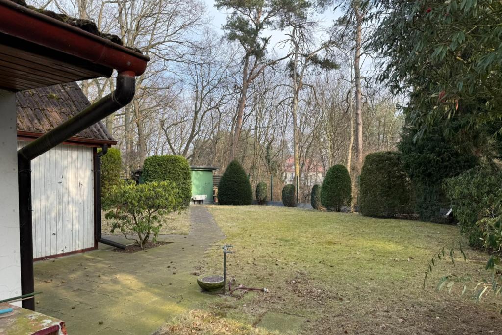 Blick Richtung Glienicke/Nordbahn