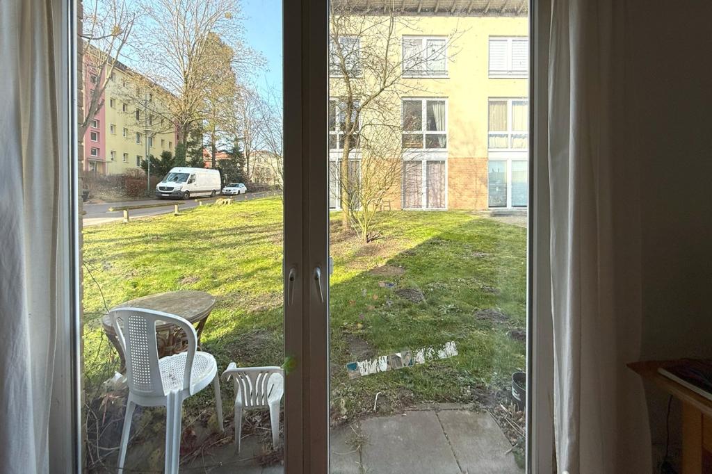Blick aus dem Fenster