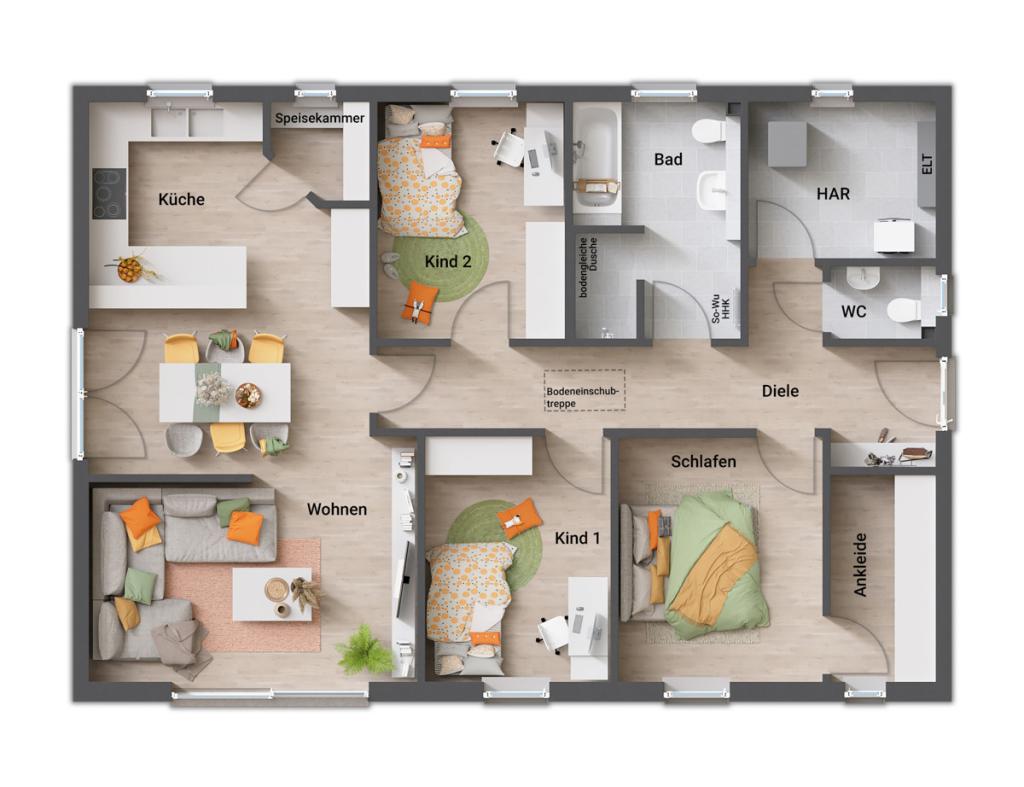 individueller Grundriss