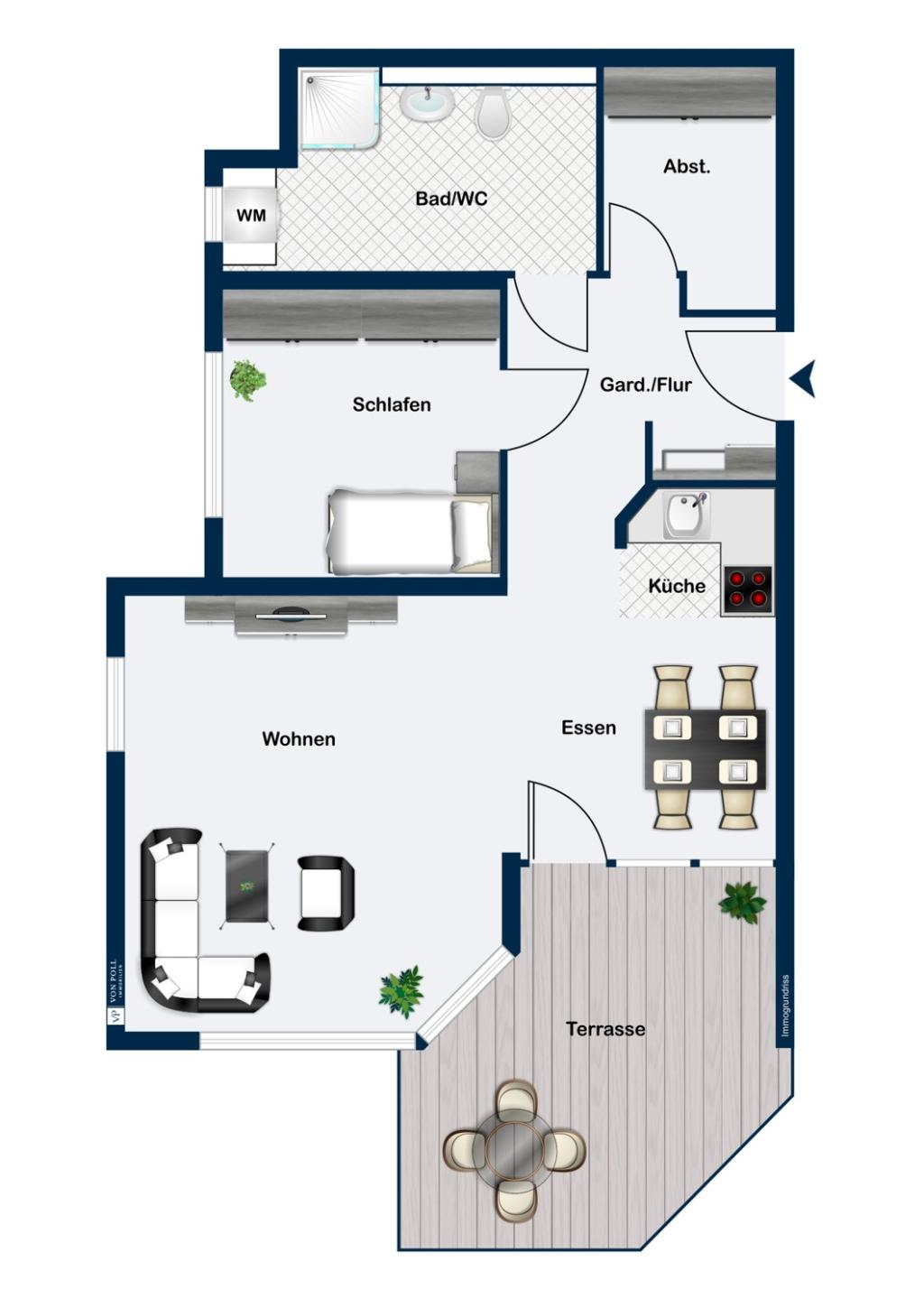 2,5 Zimmer Wohnung