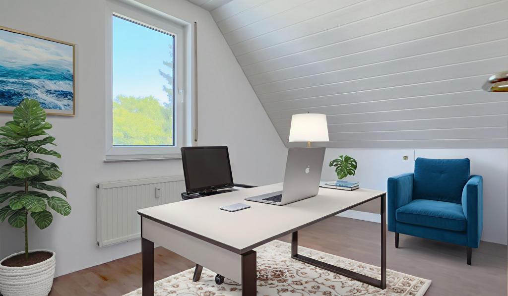 Homeoffice mit virtueller Einrichtung