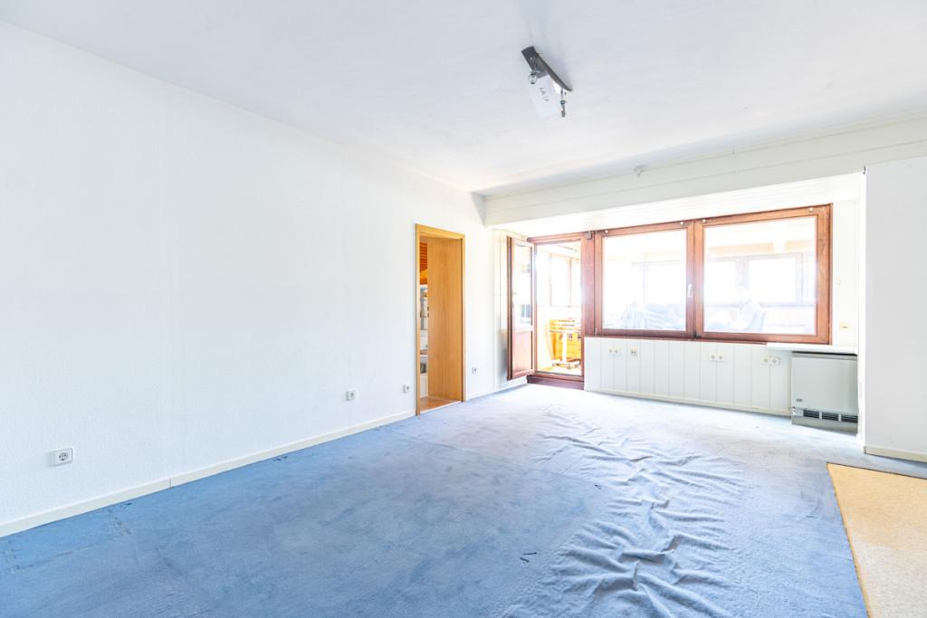Schlafzimmer EG mit Wintergarten 