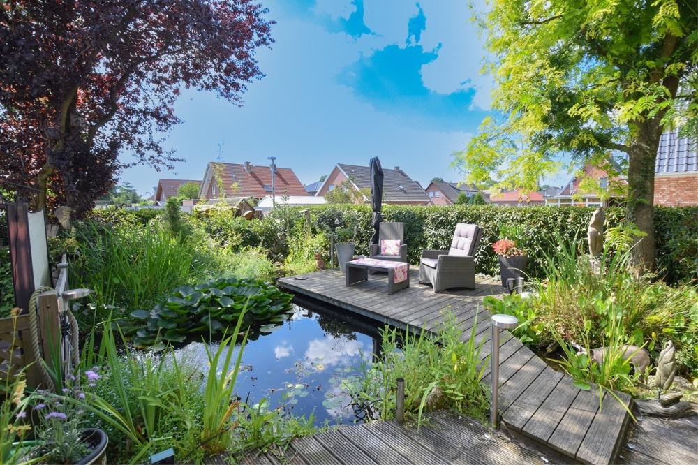 Entspannen am wunderschönen Terrassenteich
