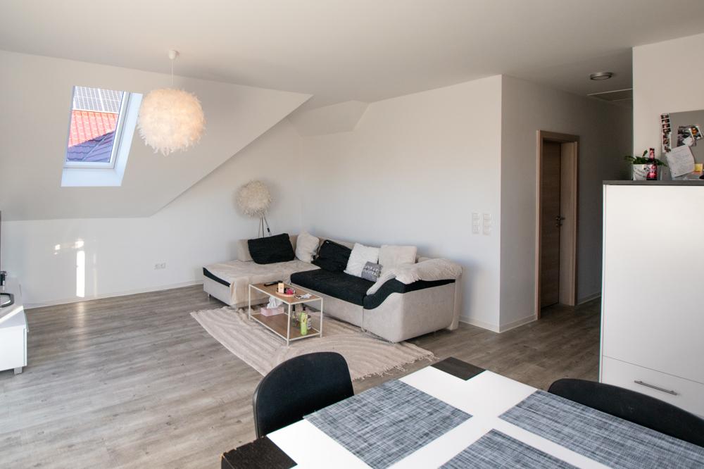 Blick auf den Wohnbereich