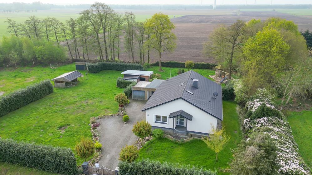 Blick über das Grundstück