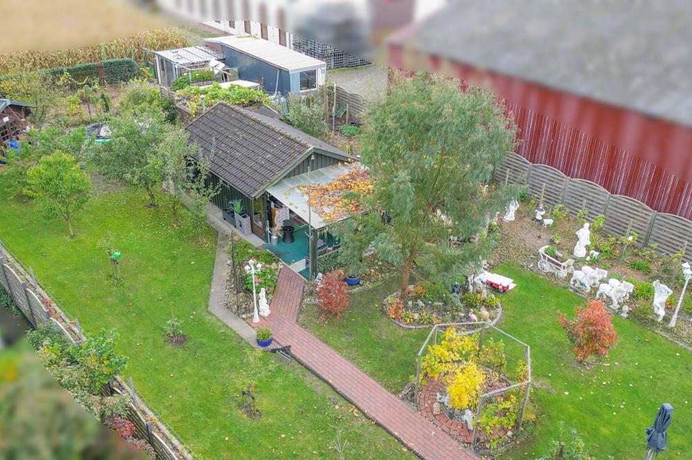 Garten von oben 