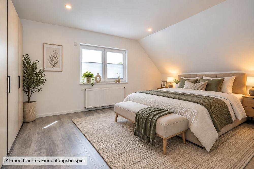 Großzügig Wohnen mit Dachterrasse - attraktive Dachgeschosswohnung mit Einbauküche in Gehlenberg - Foto 2