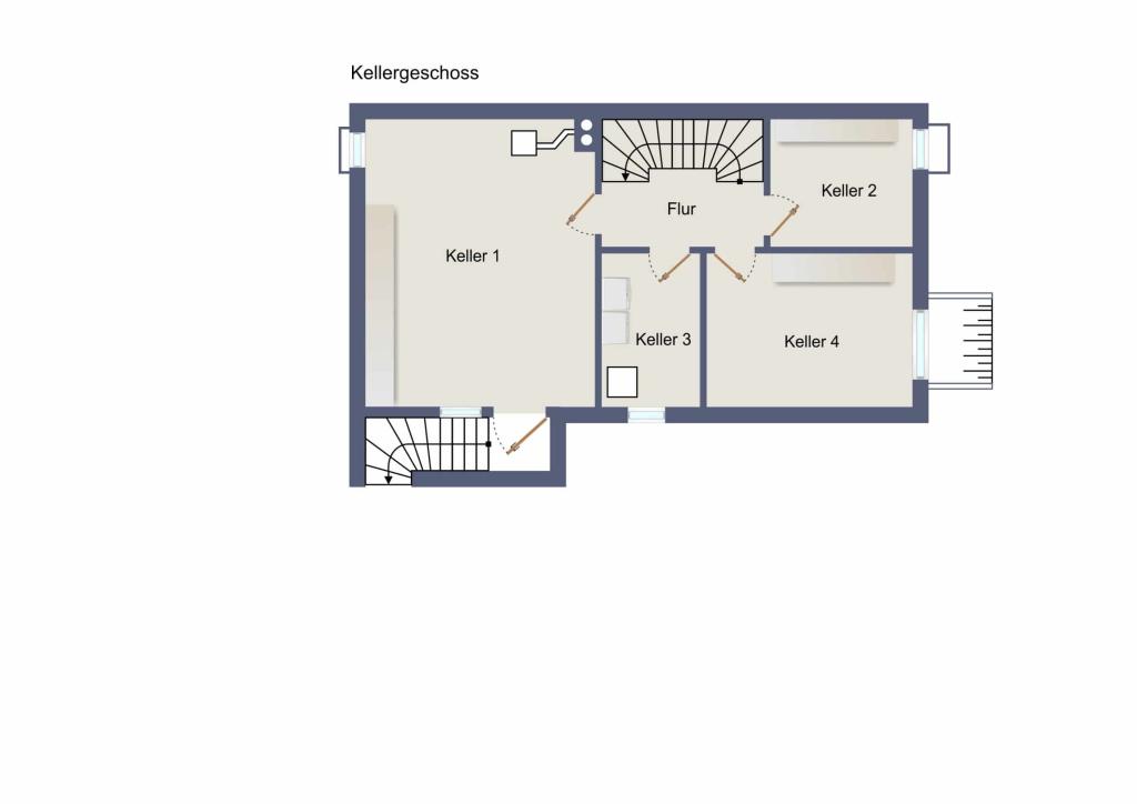 Grundriss Keller