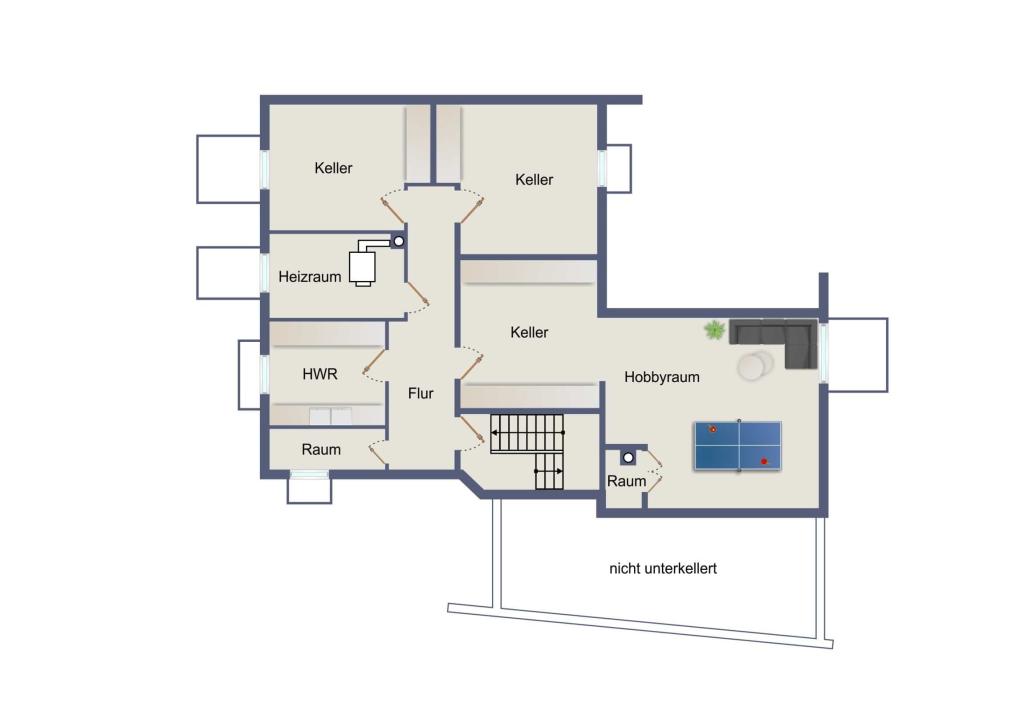 Grundriss Kellergeschoss