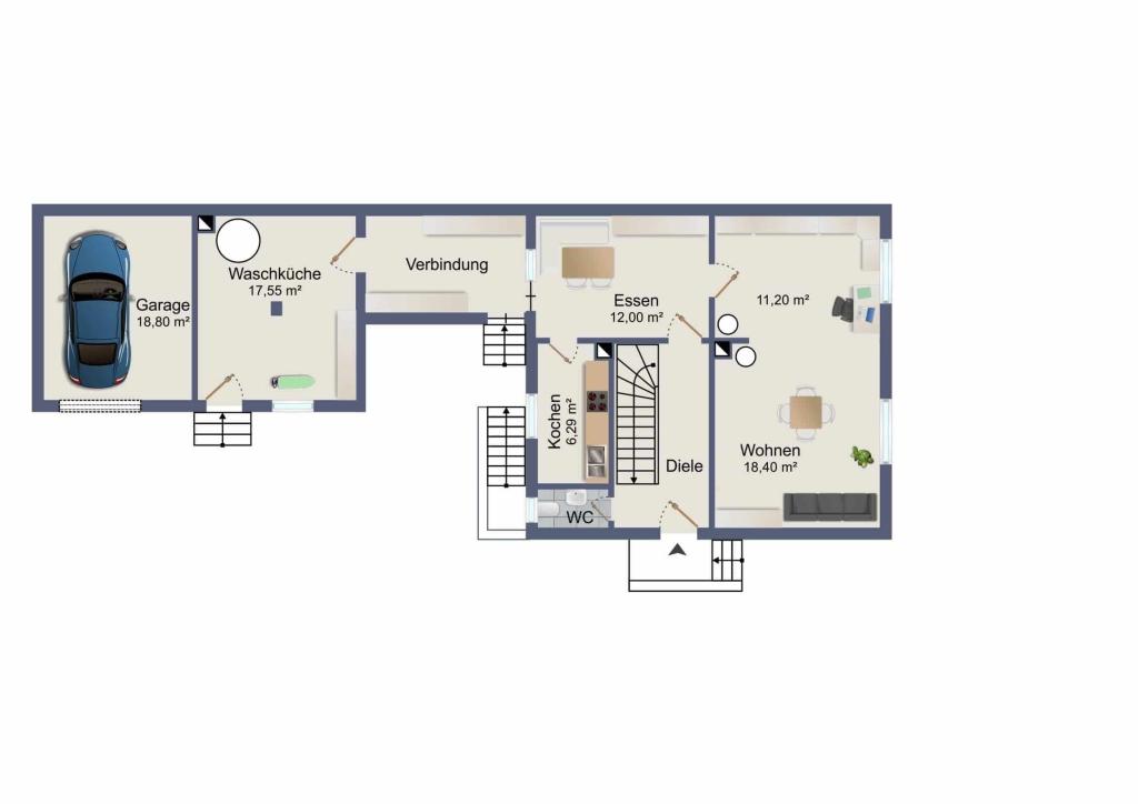 Grundriss Erdgeschoss